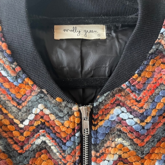 Molly Green Multicolor Bomber Jacket - Picture 4 of 5